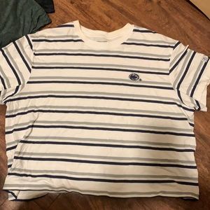 Women’s Tailgate PSU crop top size Large